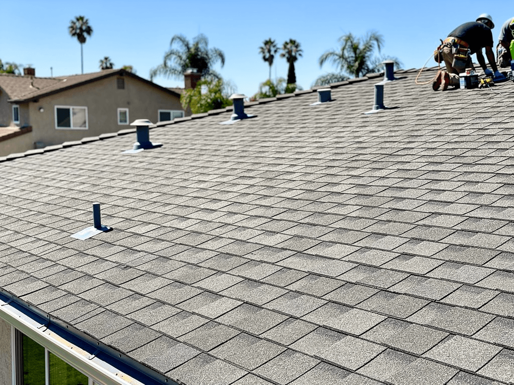 Southern California home with Class A fire-rated roof